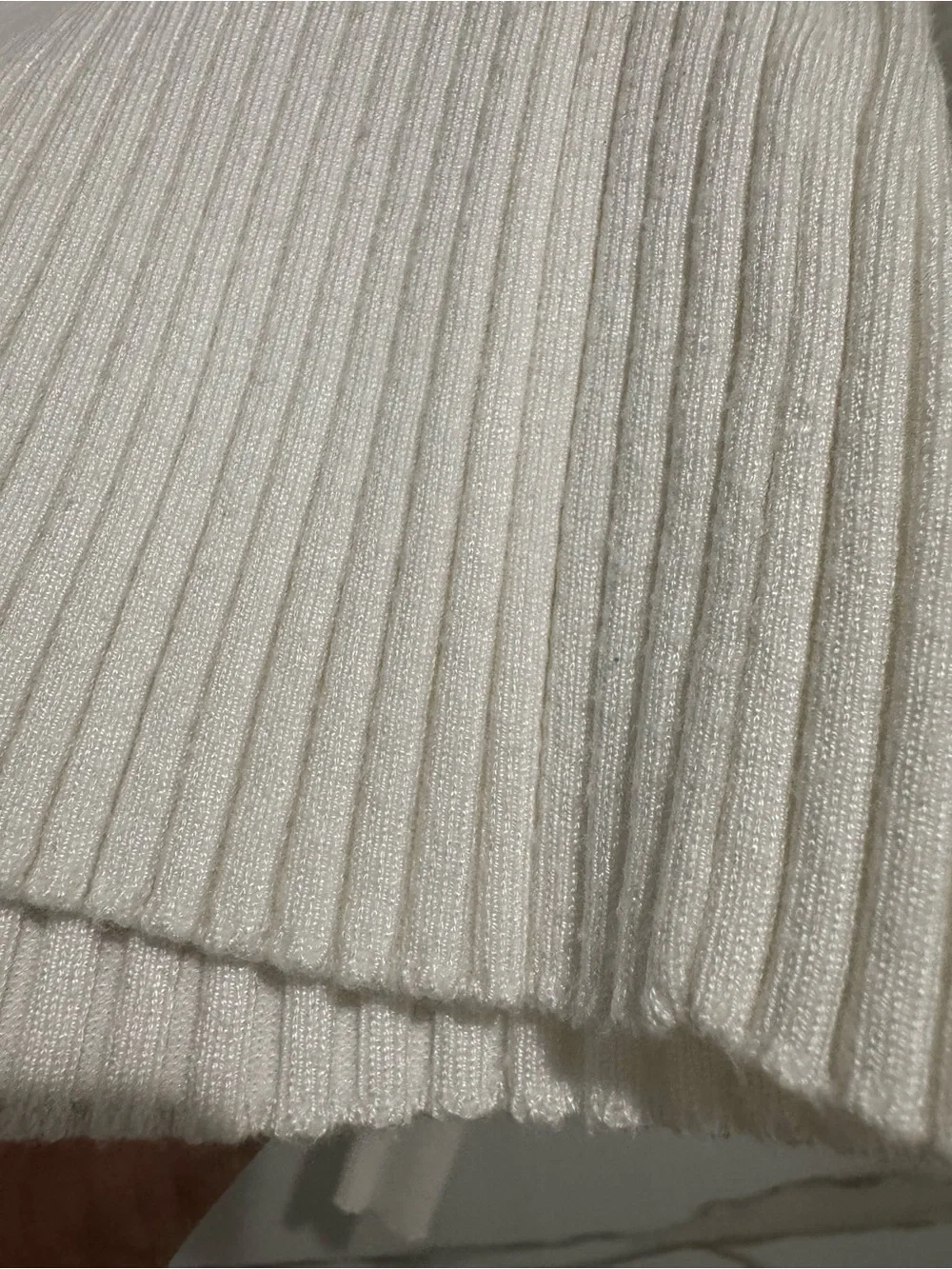 Zara white puff sleeve blouse-Med
